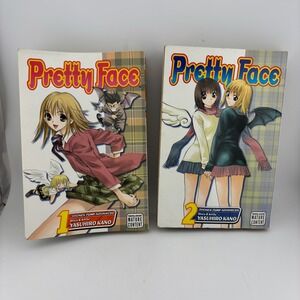 VIZ Media Pretty Face Manga Lot of 2 - Vol 1-2 Multi Shonen Jump Advanced Mature
